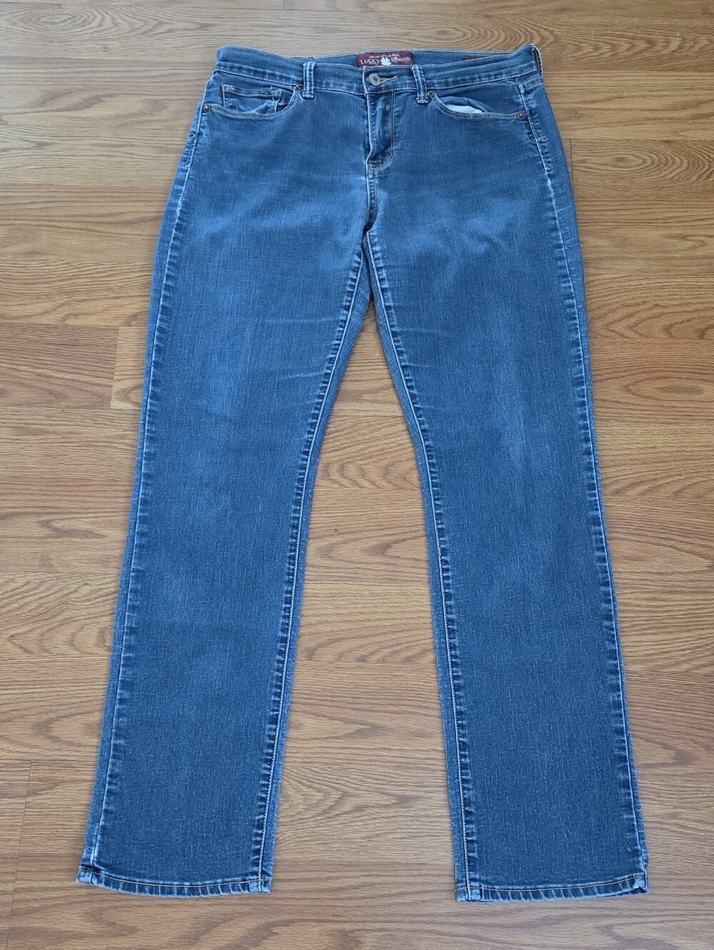Y2K Lucky Brand Jeans Womens 12 / 31 Regular Sofia Straight Leg Baggy Stretch